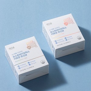 이로아 이로운 유산균 2박스 (2g x 60포) - 프로바이오틱스 장건강 영양제, 상세페이지 참조, 2개