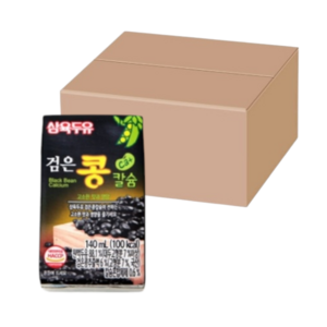 삼육두유 검은콩칼슘 두유 140ml 48개