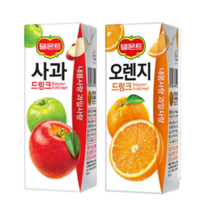 델몬트 B세트(오렌지23입+사과23입), 190ml