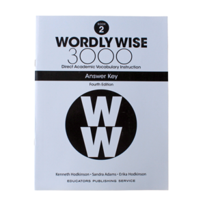 Wodly Wise 3000: Book 2 Answe Key (4/E):, Educatos Pub Sevice