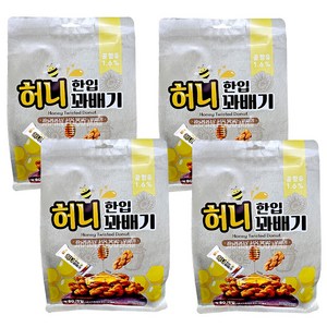 한입 허니 꽈배기, 520g, 4개