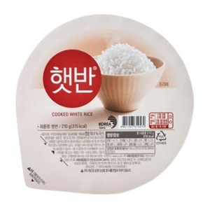 햇반 즉석밥 작은공기, 210g, 12개