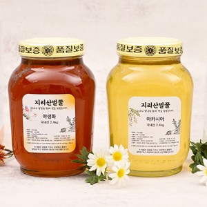 [엄지척농산물] 아카시아 벌꿀 2.4kg, 1개