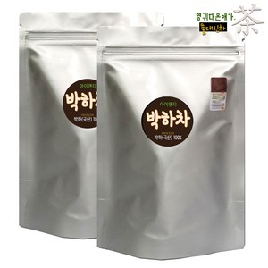 국산 100% 박하차 티백 페퍼민트차 효능 안심필터, 50개, 1.2g, 1개, 50개입