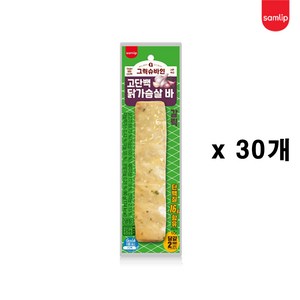 SPC 삼립 그릭슈바인 고단백 닭가슴살바 80g 갈릭 x30개, 30개