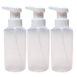 파마 중화제 거품기 180ml 수동 지업식 공병, 3개