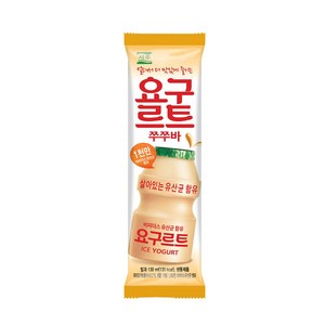 서주 요구르트 아이스 쭈쭈바, 40개, 130ml