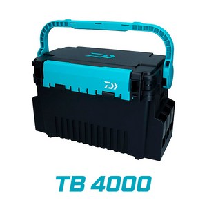 다이와 태클박스 TB4000, 블랙 + 그린, 1개