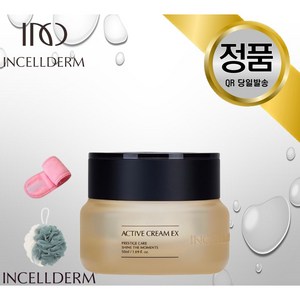 내일도착 인셀덤 엑티브크림 광채피부를 위한 나에게 주는 선물 INCELLDERM, 1개, 50ml