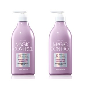 엘라스틴 매직컨트롤 곱슬 모발용 샴푸 600ml 곱슬머리샴푸, 2개