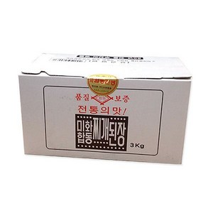 미화합동 찌개된장 3kg, 1개