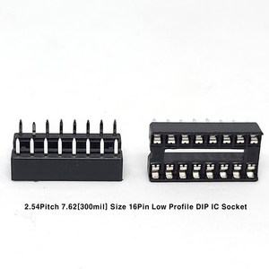 IC소켓 16PIN(10개묶음) 전자기기능사 공개문제, IC소켓(16PIN)10개묶음, 10개