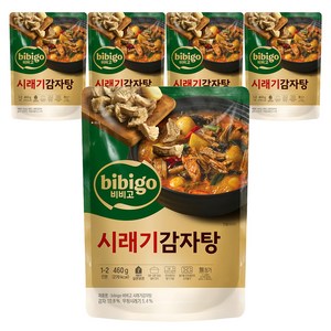 비비고 시래기 감자탕, 460g, 5개