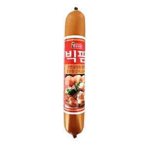 롯데햄 빅팜 햄소시지 90g 1인 한끼반찬/햄소세지/간식소시지, 20개