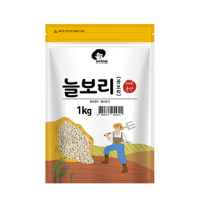 엉클탁 국산 늘보리 꽁보리, 1kg, 1개