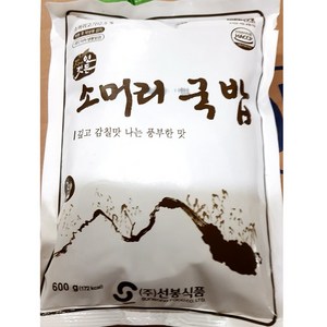 ㈜선봉식품 소머리국밥(선봉 600g)X25 식당용 비비고 간편식, 1개, 600g