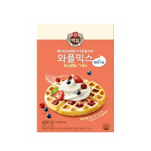 백설 와플믹스, 450g, 1개