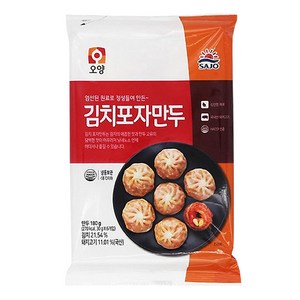 사조오양 김치 포자만두 180g, 1개