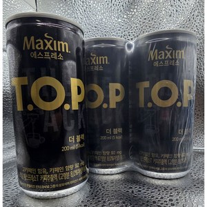 맥심 T.O.P 더 블랙 200ml, 30개