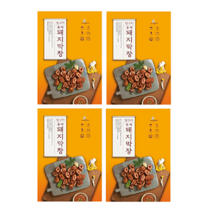 대한민국장사꾼 달구지 훈제 돼지막창 500g 소스포함, 5개