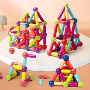 디프 3D 마그네틱 어린이 자석 블럭 장난감 놀이 세트 238P +정리함, 238피스, 1세트