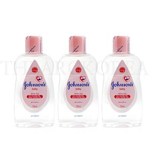 존슨즈베이비 오일, 125ml, 3개