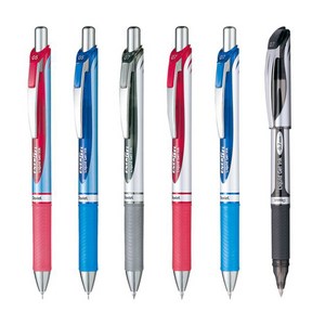 펜텔 pentel 에너겔 중성펜 0.5mm/0.7mm BLN75 / BL77 / BL57, 0.5mm BLN75 빨강