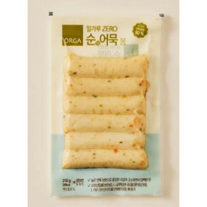 ORGA 밀가루 zeo 순어묵 봉 210g, 2개