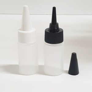 캔들바다 뾰족공병 20ml 원색 뉴 ( 캡 ) 공병, 화이트캡