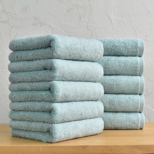 [코튼앨리] 호텔 수건 40수 200g 코마사 타올, 민트, 10개