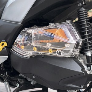 2022 XMAX300 튜닝 에어클리너 케이스 투명 에어필터 커버 야마하 엑스맥스 17-22년, Clea -  클리어, 1개
