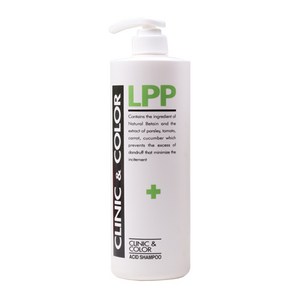 클리닉앤칼라 LPP 산성 샴푸, 1L, 1개