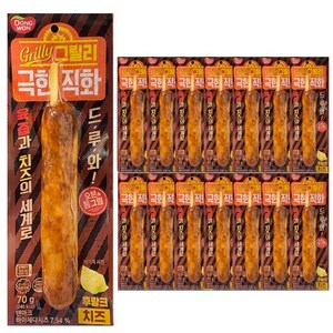 [푸드원스토어] 그릴리 극한직화 치즈맛, 30개, 70g