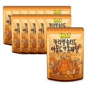 바프 카라멜 솔티드 아몬드 앤 프레첼, 40g, 12개