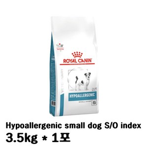 로얄캐닌 독 하이포알러제닉 스몰독 3.5kg HYPOALLERGENIC SMALL DOG 건사료>처방식, 1개