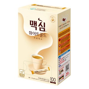 동서 맥심 화이트골드 커피믹스, 11.7g, 100개입, 5개