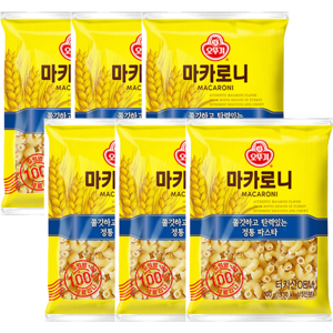 오뚜기프레스코 마카로니, 500g, 6개