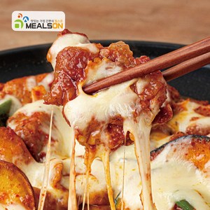 [당일발송]캠핑 음식 춘천 순살 철판 양념 닭다리살 구이 요리 홍천 닭갈비 550g*4팩, 550g, 4개