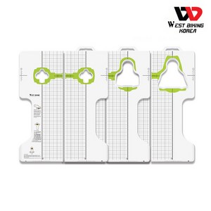 시그니처베이지 웨스트바이킹 시마노 로드 자전거 크리트 클릿 페달 신발 조절기 피팅 툴 세팅 YPZ341, 1개, 화이트, SPD LOAD