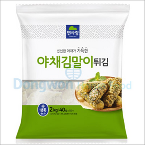 면사랑 야채 김말이(40g 50입), 2개, 2kg