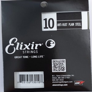 Elixi 엘릭서 일렉기타 낱줄 4개세트 (게이지 선택), 010게이지[13010], 1개