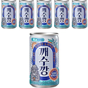 깨수깡 숙취해소음료, 160ml, 6개