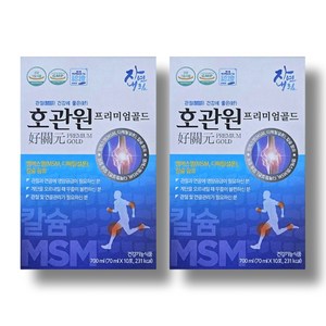 호관원 프리미엄 골드 MSM 정품, 700ml, 2박스