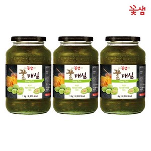 꽃샘 꿀매실차, 1kg, 3개, 3개, 1개입