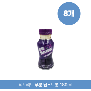 한국웰니스 협력사 티트리트 푸룬 딥스트롱 180ml, 8개