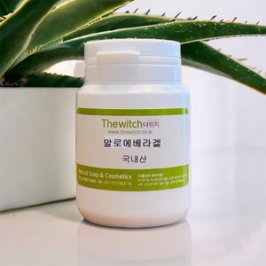 [더위치] 뉴 알로에베라겔 100g 알로에 베라 젤 수분크림 화장품원료, 1개