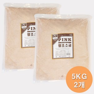 핑크 천연 암염 함초소금 10kg (가는 입자), 1개