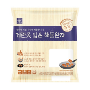 계란옷입은 해물완자 사옹원 냉동 1Kg, 2개