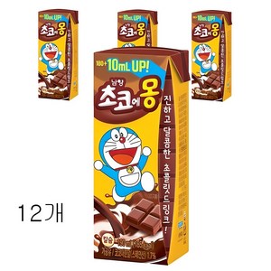 남양유업 초코에몽, 190ml, 12개