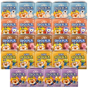 뉴케어 마이키즈 5종 (밀크5 딸기5 초코5 바나나5 블루베리4 ), 24개, 150ml